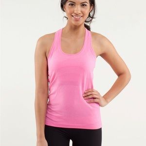 Lululemon Hot pink Swiftly Tech Tank Top Size 4